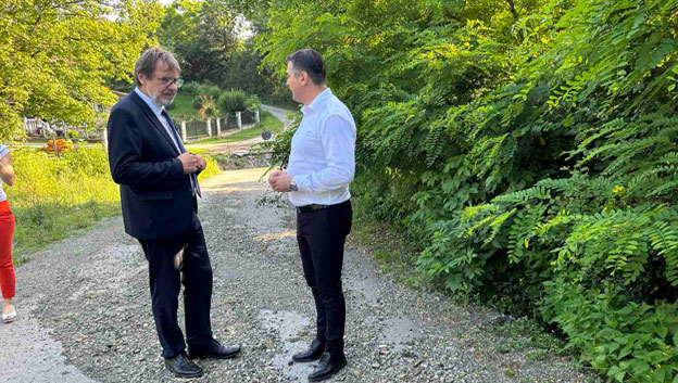  Ministar Tomislav Žigmanov obišao poplavljena područja u Vrnjačkoj Banji 