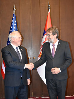  Susret ministra Žigmanova sa ambasadorom SAD-a Hilom   
